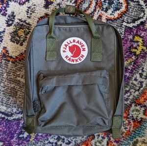 Fjallraven Mini Kanken Backpack - Green